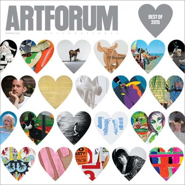 Artforum Best of 2015 collage