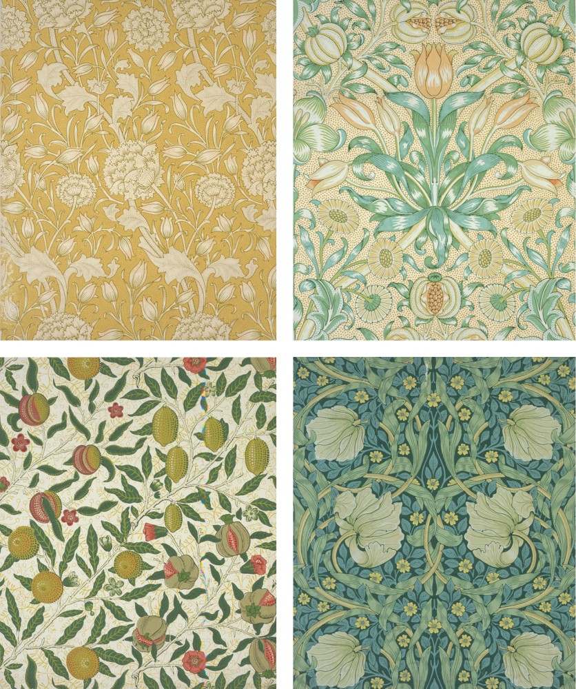 William Morris – A Collection of Seventy-Two Wallpaper Samples