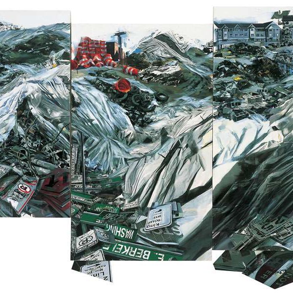 Landscape of Residue, Lee Moon Joo, rubble in tsunami