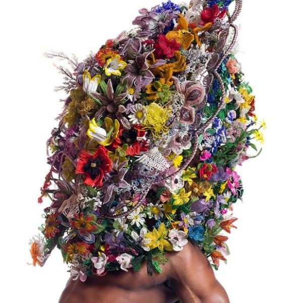 Here Hear headdress, Nick Cave