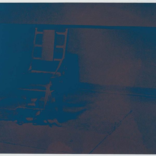 Electric Chair in blue, Andy Warhol