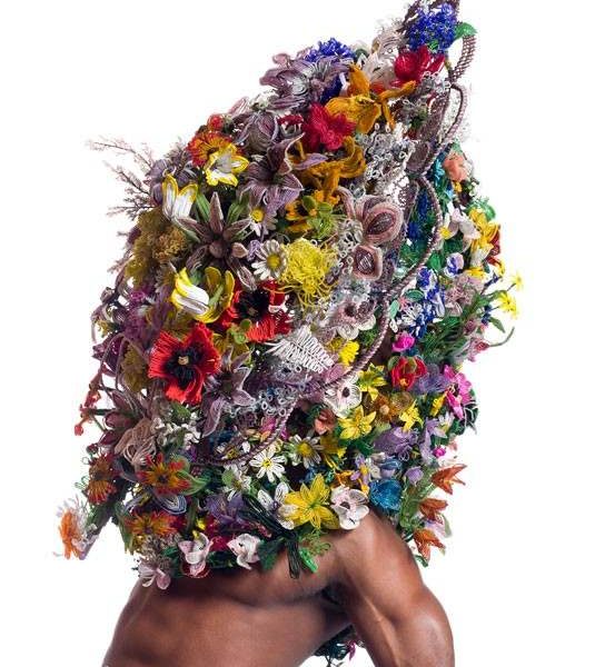 Here Hear headdress, Nick Cave