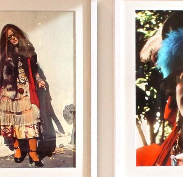 Hippie Modernism, photos of women in white frames