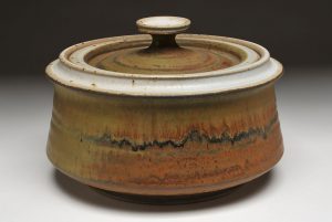 Casserole, John Glick, ceramic bowl with lid