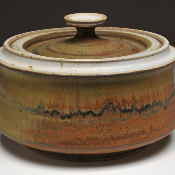 Casserole, John Glick, ceramic bowl with lid