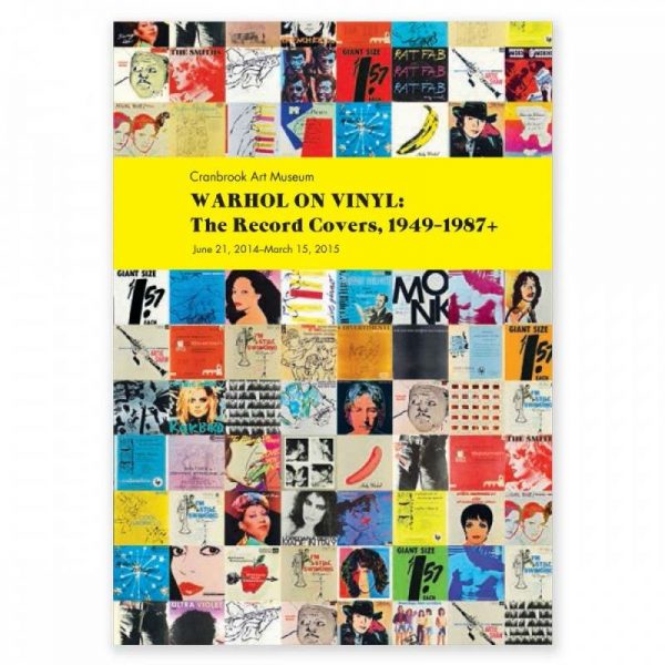 Warhol on Vinyl exhibit catalog cover