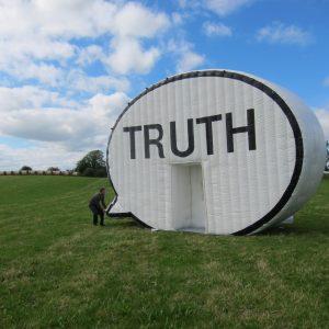 The Truth Booth in the Banglatown neighborhood