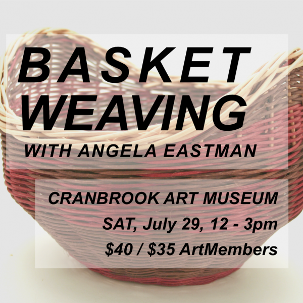 Basket weaving digital poster