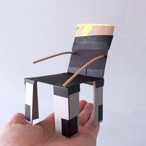 Final Chair Design prototype for kids activity