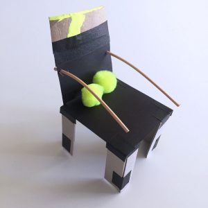 Slightly more detailed chair design example for kids activity