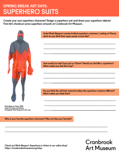 Superhero Activity Guide PDF Preview