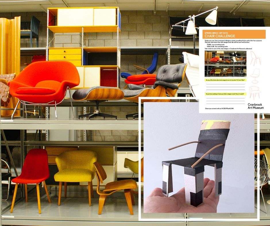 Free Chair Challenge Activity for Kids Cranbrook Art Museum