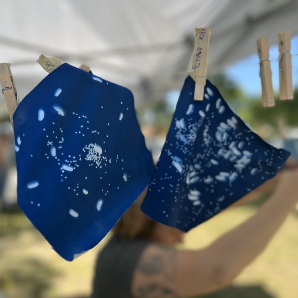 Free Cyanotype Activity - Red Flower Growers